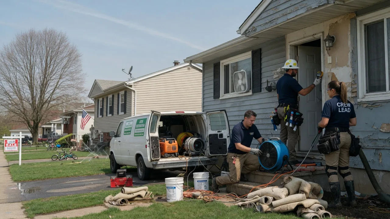 Flood Cleanup in Pinckney, MI near me