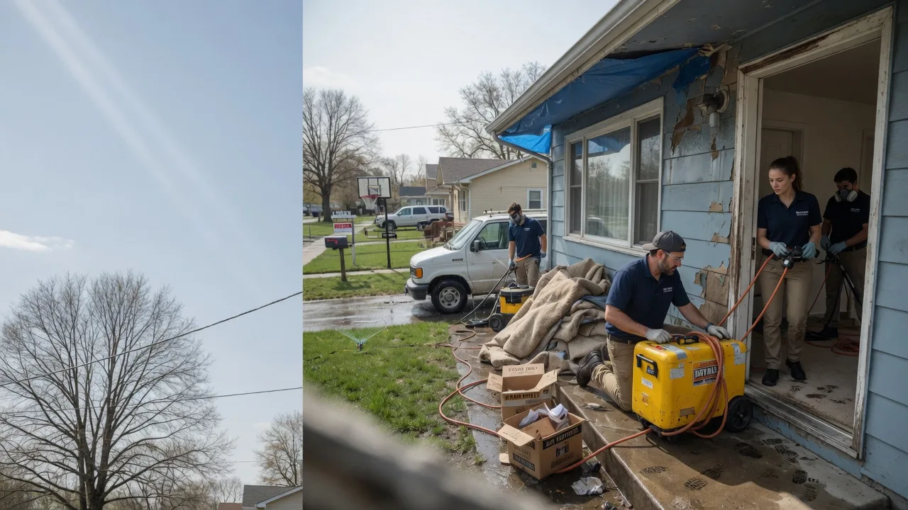 Basement Flood Cleanup in Pinckney, MI near me